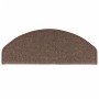 Felpudos para escaleras 15 uds 65x24x4 cm Marrón Café
