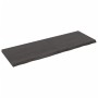 Dark brown treated oak wood table top 180x60x(2-6) cm by vidaXL, Table tops - Ref: Foro24-3156457, Price: 166,30 €, Discount: %