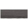Dark brown treated oak wood table top 180x60x(2-6) cm by vidaXL, Table tops - Ref: Foro24-3156457, Price: 164,21 €, Discount: %