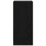Aparador de madera de roble negro 29,5x34x76 cm