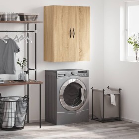 Sonoma oak engineered wood wall cabinet 69.5x34x90 cm by vidaXL, Sideboards - Ref: Foro24-834981, Price: 81,94 €, Discount: %