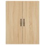 Sonoma oak engineered wood wall cabinet 69.5x34x90 cm by vidaXL, Sideboards - Ref: Foro24-834981, Price: 81,94 €, Discount: %