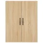 Wandschrank aus Sonoma-Eichenholzwerkstoff, 69,5 x 34 x 90 cm von vidaXL, Sideboards - Ref: Foro24-834981, Preis: 80,69 €, Ra...