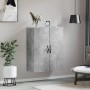 Concrete gray engineered wood wall cabinet 69.5x34x90 cm by vidaXL, Sideboards - Ref: Foro24-834982, Price: 87,05 €, Discount: %