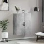 Concrete gray engineered wood wall cabinet 69.5x34x90 cm by vidaXL, Sideboards - Ref: Foro24-834982, Price: 85,81 €, Discount: %