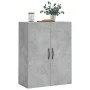 Concrete gray engineered wood wall cabinet 69.5x34x90 cm by vidaXL, Sideboards - Ref: Foro24-834982, Price: 85,81 €, Discount: %