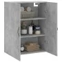 Concrete gray engineered wood wall cabinet 69.5x34x90 cm by vidaXL, Sideboards - Ref: Foro24-834982, Price: 85,81 €, Discount: %