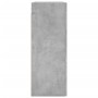 Concrete gray engineered wood wall cabinet 69.5x34x90 cm by vidaXL, Sideboards - Ref: Foro24-834982, Price: 87,05 €, Discount: %