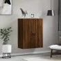 Armario de pared madera ingeniería roble marrón 69,5x34x90 cm de vidaXL, Aparadores - Ref: Foro24-834985, Precio: 74,02 €, De...