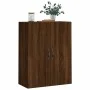 Brown oak engineered wood wall cabinet 69.5x34x90 cm by vidaXL, Sideboards - Ref: Foro24-834985, Price: 73,13 €, Discount: %