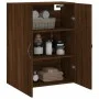 Brown oak engineered wood wall cabinet 69.5x34x90 cm by vidaXL, Sideboards - Ref: Foro24-834985, Price: 73,13 €, Discount: %