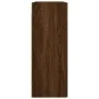Brown oak engineered wood wall cabinet 69.5x34x90 cm by vidaXL, Sideboards - Ref: Foro24-834985, Price: 73,13 €, Discount: %