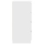 Aparador con cajones blanco 37,5x35x99 cm madera de ingeniería