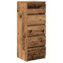 Aparador con cajones madera vieja 37,5x35x99 cm en Aparadores | Comprar online en Foro24