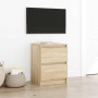 Mueble de TV de roble Sonoma 40x35x54 cm Madera de ingeniería