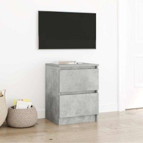 Mueble de TV de madera de ingeniería gris hormigón 40x35x54 cm en Muebles TV | Comprar online en Foro24