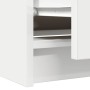 Mueble para TV madera contrachapada blanco 60x35x54 cm