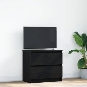 Mueble para TV madera contrachapada negro 60x35x54 cm en Muebles TV | Comprar online en Foro24