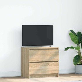 Mueble para TV madera contrachapada roble ahumado 60x35x54 cm en Muebles TV | Comprar online en Foro24