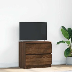 Mueble para TV madera contrachapada marrón roble 60x35x54 cm en Muebles TV | Comprar online en Foro24