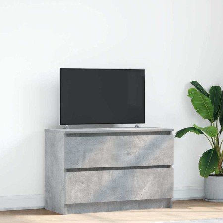 Mueble de TV de madera de ingeniería gris hormigón 80x35x54 cm en Muebles TV | Comprar online en Foro24