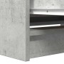 Mueble de TV de madera de ingeniería gris hormigón 80x35x54 cm