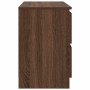 Mueble de TV marrón roble 80x35x54 cm madera de ingeniería