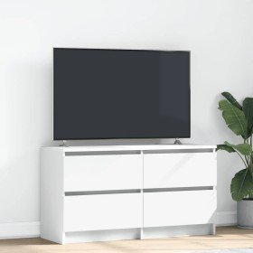 Mueble para TV madera contrachapada blanco 100x35x54 cm en Muebles TV | Comprar online en Foro24