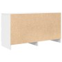 Mueble para TV madera contrachapada blanco 100x35x54 cm