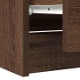 Mueble para TV madera contrachapada marrón roble 100x35x54 cm en Muebles TV | Comprar online en Foro24