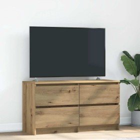 Mueble para TV madera de ingeniería roble artisan 100x35x54 cm en Muebles TV | Comprar online en Foro24
