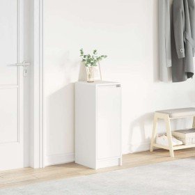 Zapatero blanco 29,5x34x76 cm madera de ingeniería en Zapateros y organizadores de calzado | Comprar online en Foro24