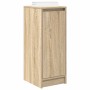 Zapatero roble Sonoma 29,5x34x76 cm Madera de ingeniería