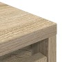 Zapatero roble Sonoma 29,5x34x76 cm Madera de ingeniería