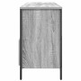 Mueble de baño con lavabo y cajones gris Sonoma 90x34,5x60 cm