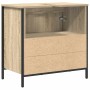 Mueble de baño con lavabo roble Sonoma 60x34,5x60 cm