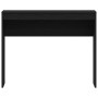 Escritorio Roble Negro 90x40x72 cm Madera de Ingeniería