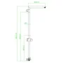 SCHÜTTE MARSEILLE feste Duschstange chrom von SCHÜTTE, Duscharme und Adapter - Ref: Foro24-438694, Preis: 108,88 €, Rabatt: %