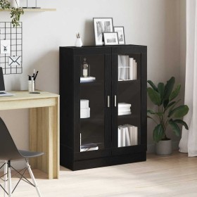 Librería de roble negro 82,5x30,5x115 cm Madera de ingeniería