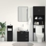 Mueble para lavabo de roble negro 63x30x54 cm en Muebles de baño | Comprar online en Foro24