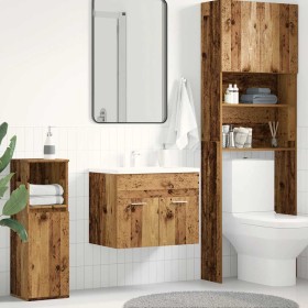 Mueble de baño para lavabo de madera antigua 60x38,5x46 cm en Muebles de baño | Comprar online en Foro24