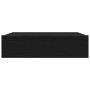 Mueble de TV con luces LED Roble Negro 60x35x15,5 cm