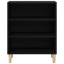 Vitrina Roble negro 57 x 35 x 70 cm Madera contrachapada