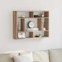 Estante de pared Artisan Roble 75x16x55 cm Madera de ingeniería
