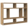 Estante de pared Artisan Roble 75x16x55 cm Madera de ingeniería