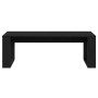 Mesa de Café Roble negro 102 x 50 x 35 cm Madera contrachapada
