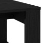 Mesa de Café Roble negro 102 x 50 x 35 cm Madera contrachapada