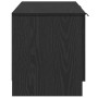 Gabinete de TV Negro 140 x 35 x 40 cm Madera contrachapada