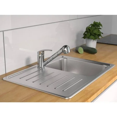 SCHÜTTE DIZIANI chrome sink mixer tap with pull-out shower by SCHÜTTE, Faucets - Ref: Foro24-438726, Price: 67,70 €, Discount: %
