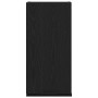 Armario de pared roble negro 32x20x67 cm Madera de ingeniería